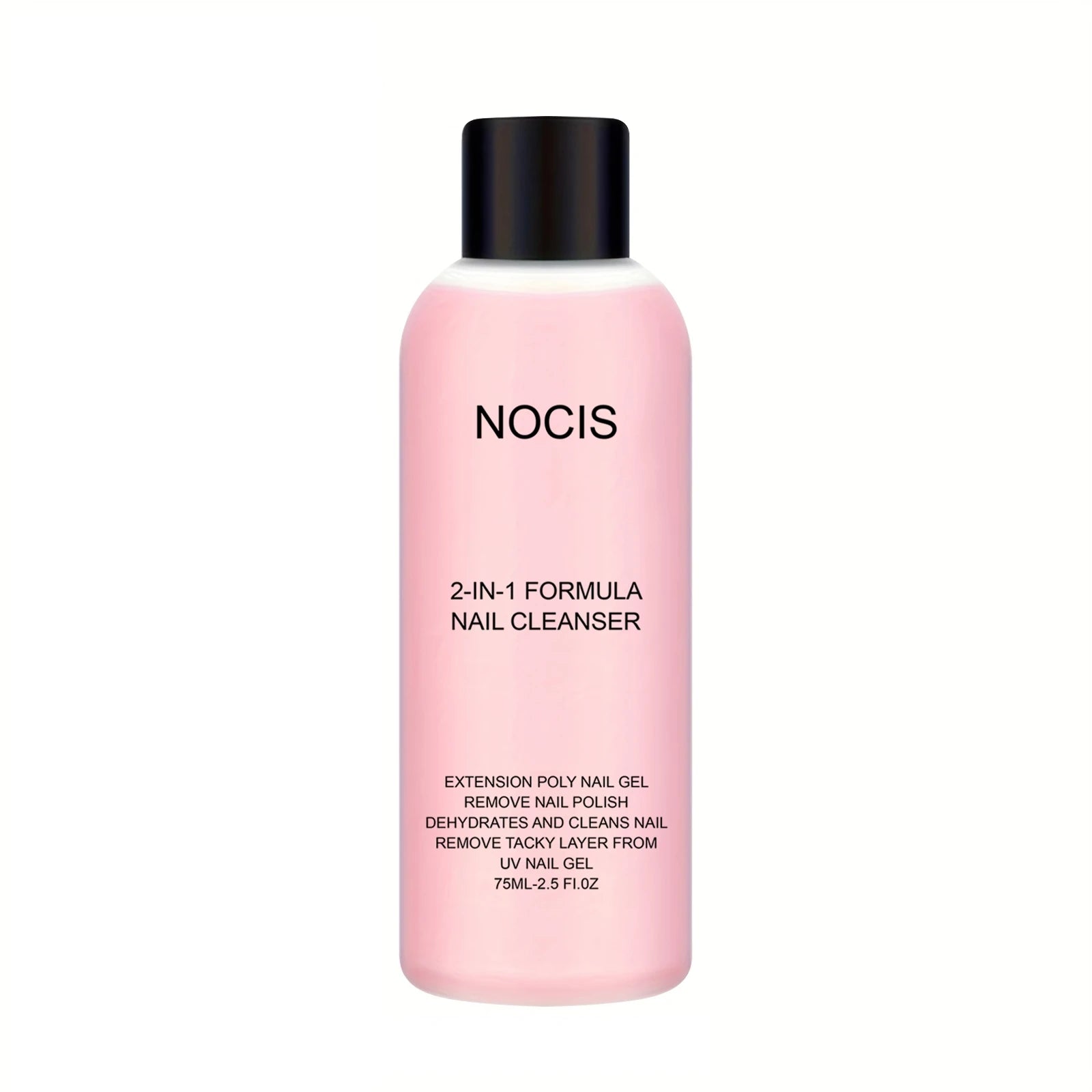 Gel nettoyant 2 en 1 pour ongles et dissolvant de vernis, solution professionnelle.