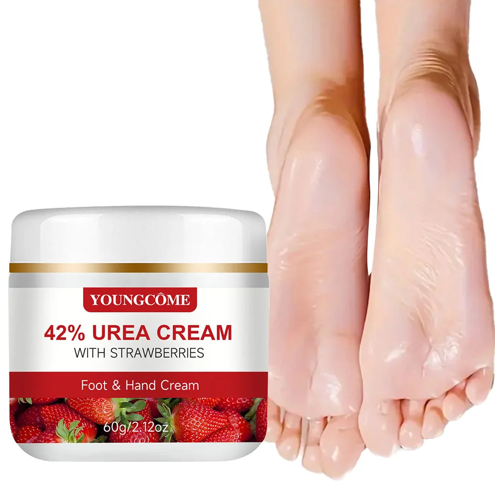 Crème pour les mains à la fraise, hydrate et lisse vos mains.